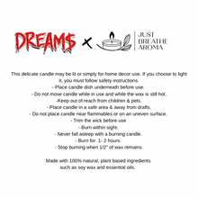 DREAM$ ® Organic Candles