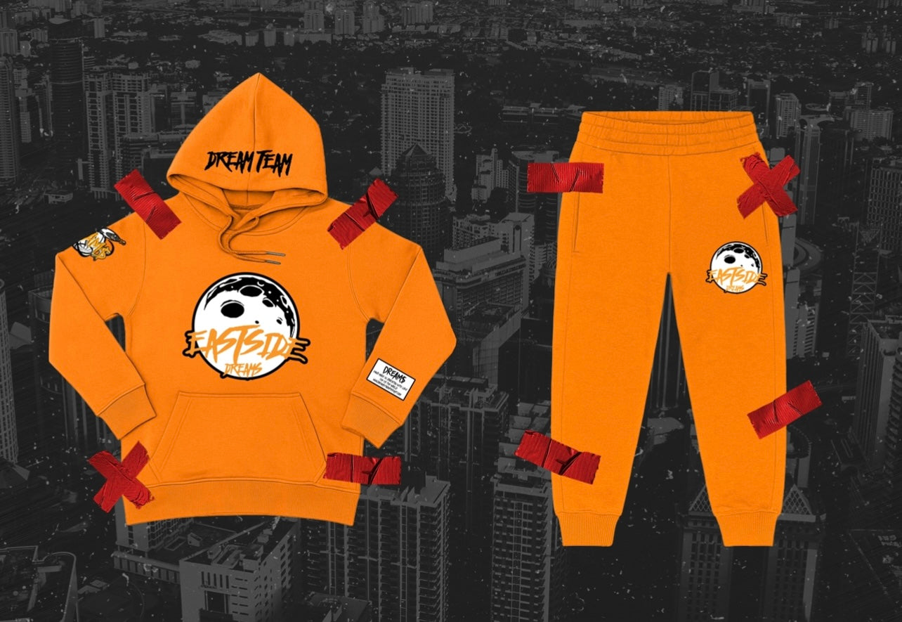Eastside Kids ® Sweatsuit (Orange)