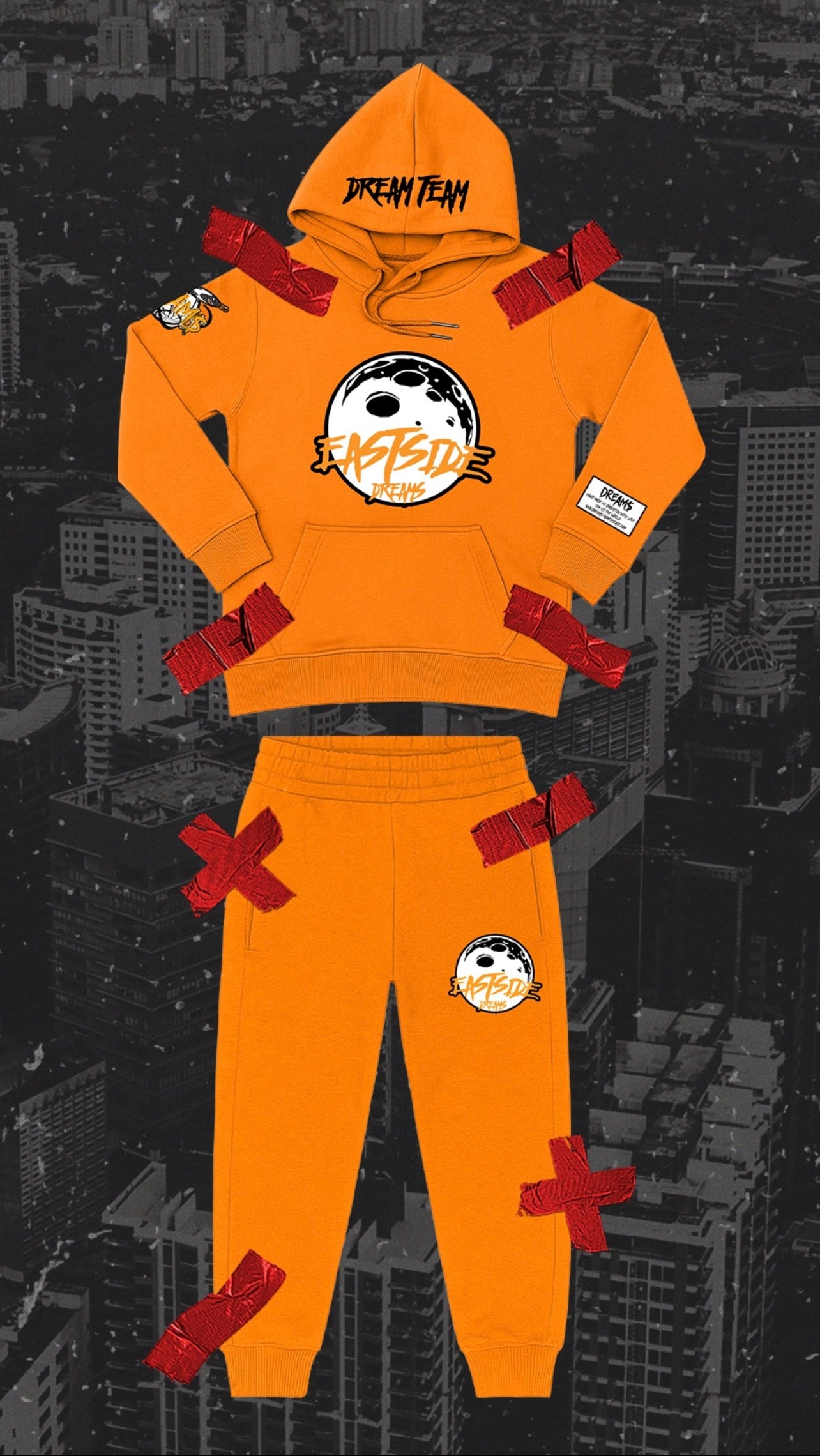 Eastside Kids ® Sweatsuit (Orange)