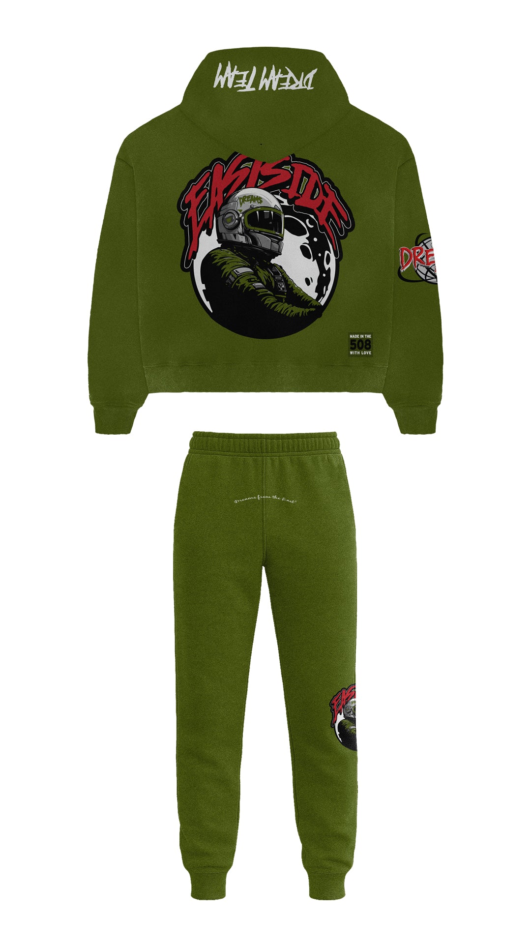 Eastside Dreams Chenille Tech (Olive)