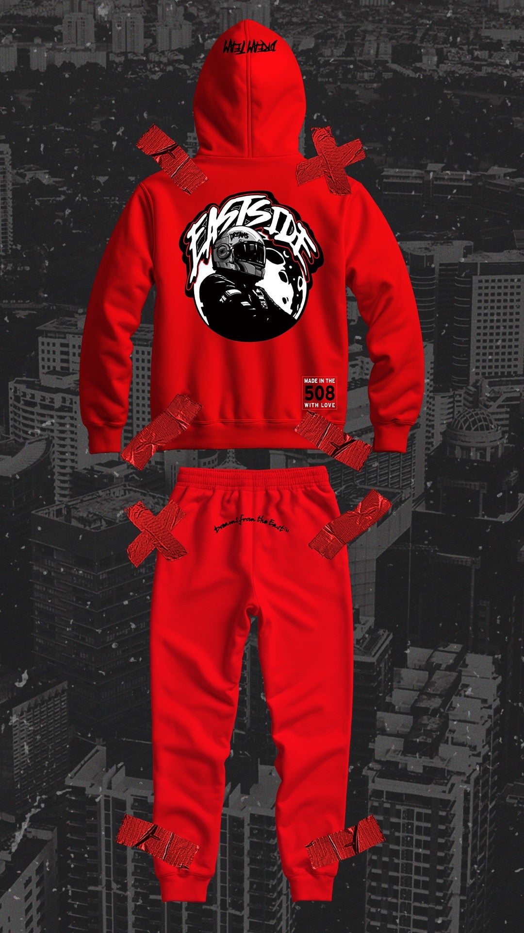 DREAM$ ® Distressed Tech (Red)