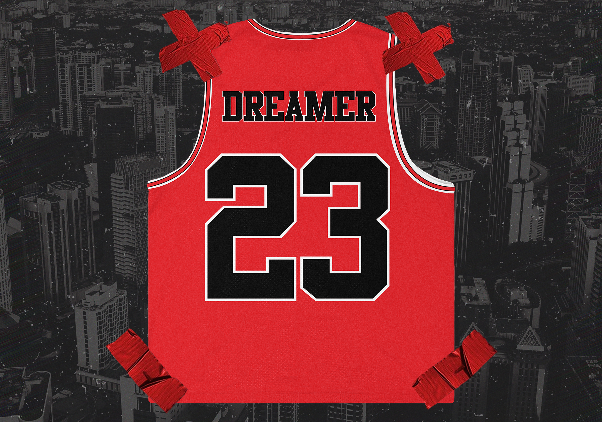 DREAM$ ® Never Broke Again Jersey (Red)