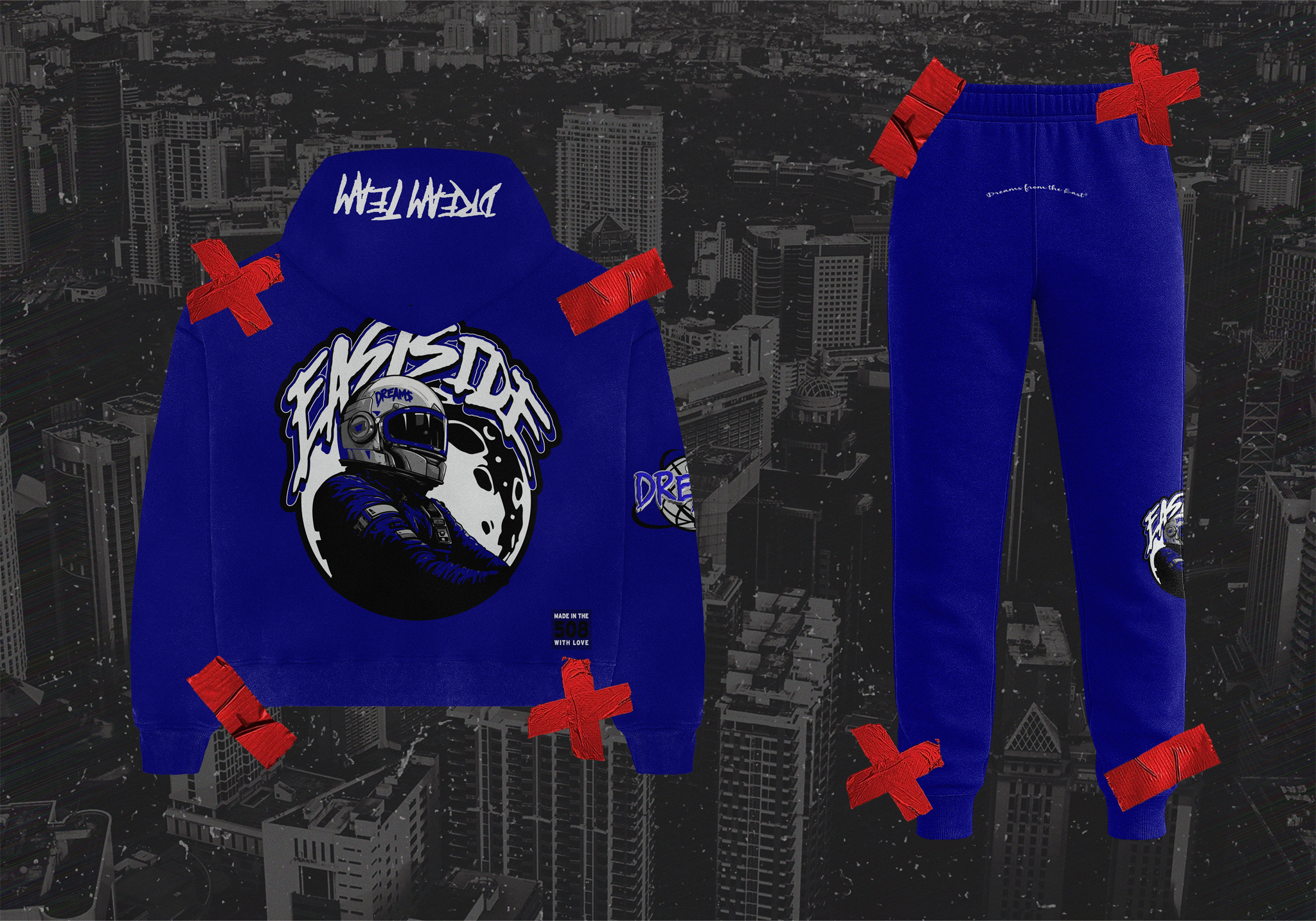 Eastside Dreams ® Chenille Tech (Blue)