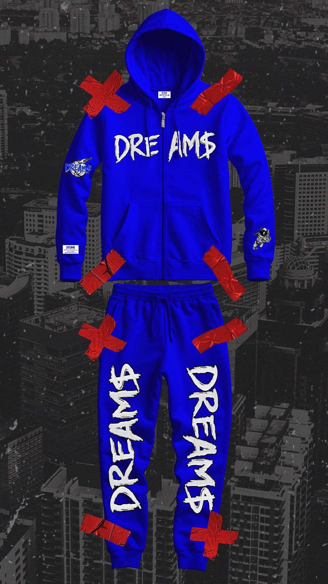 DREAM$ ® Distressed Tech (Blue)