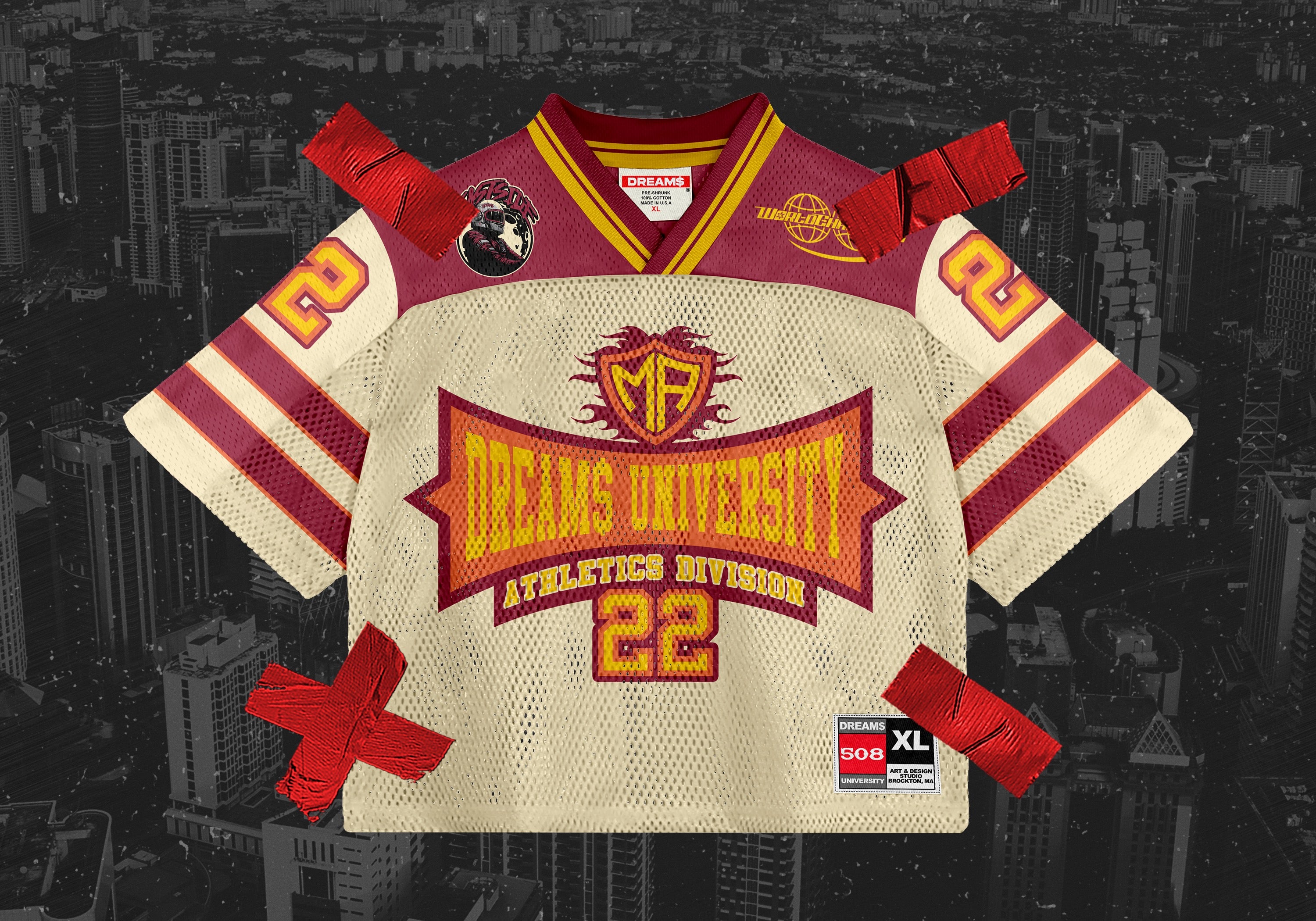 DREAM$ ® Mesh Jersey (Red)