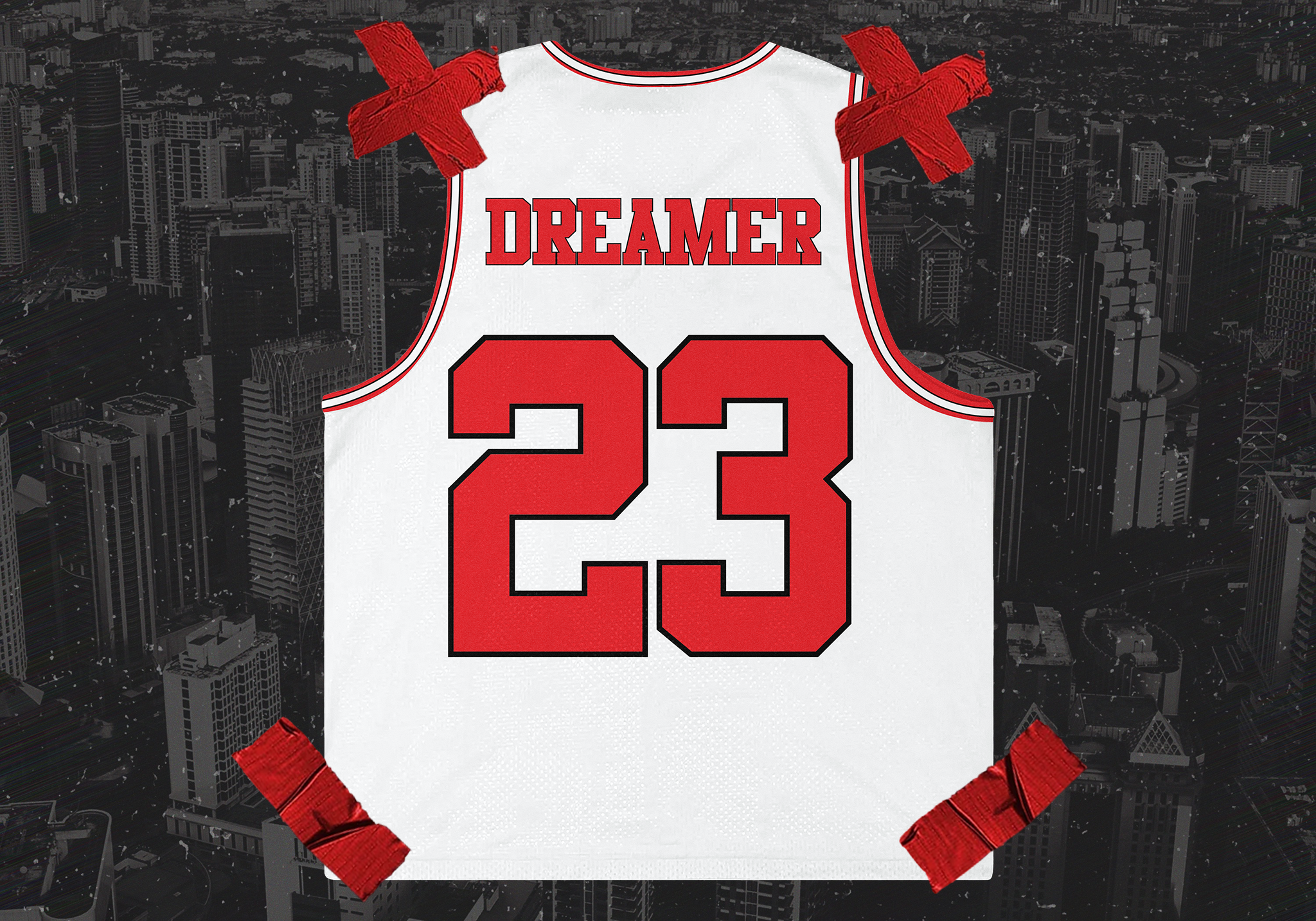 DREAM$ ® Never Broke Again Jersey (White)