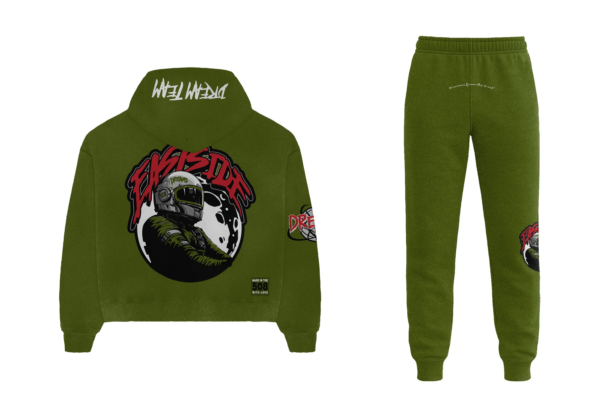 Eastside Dreams Chenille Tech (Olive)