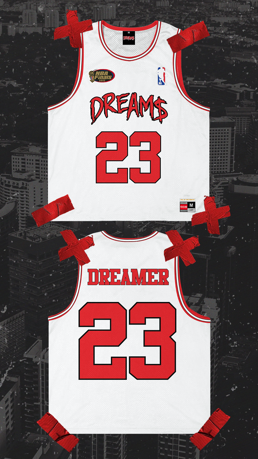 DREAM$ ® Never Broke Again Jersey (White)