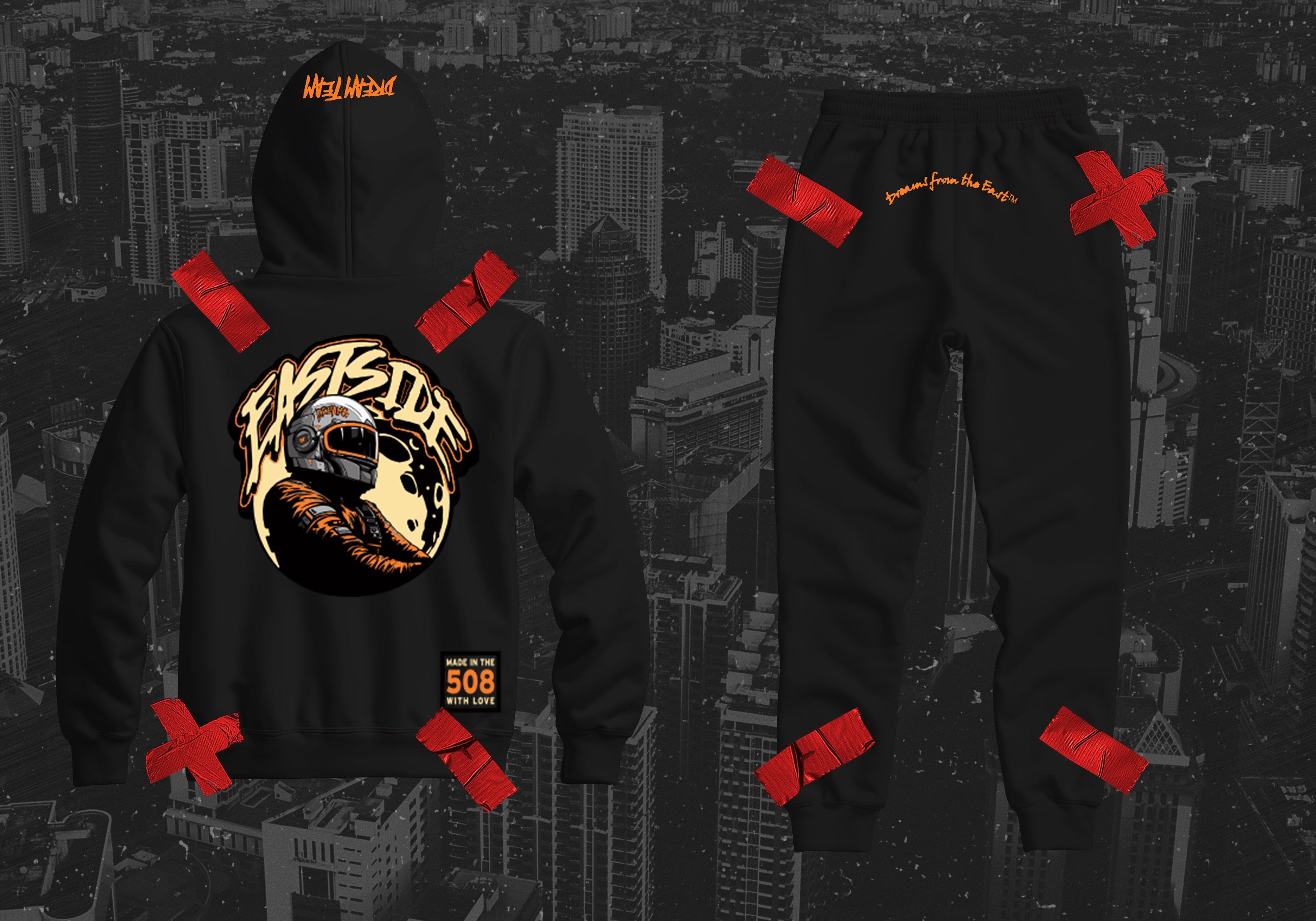 DREAM$ ® Distressed Tech (Orange)
