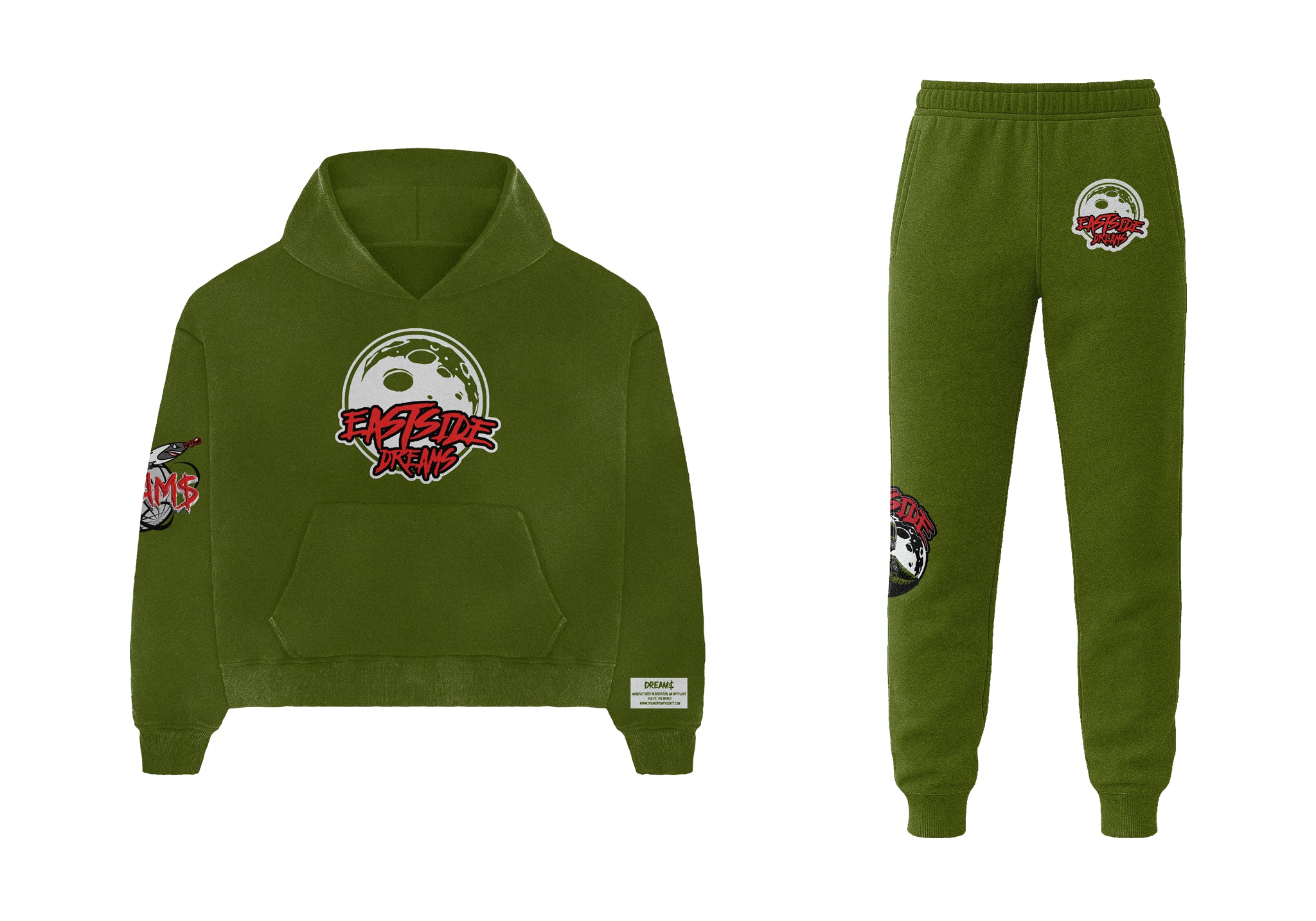 Eastside Dreams Chenille Tech (Olive)