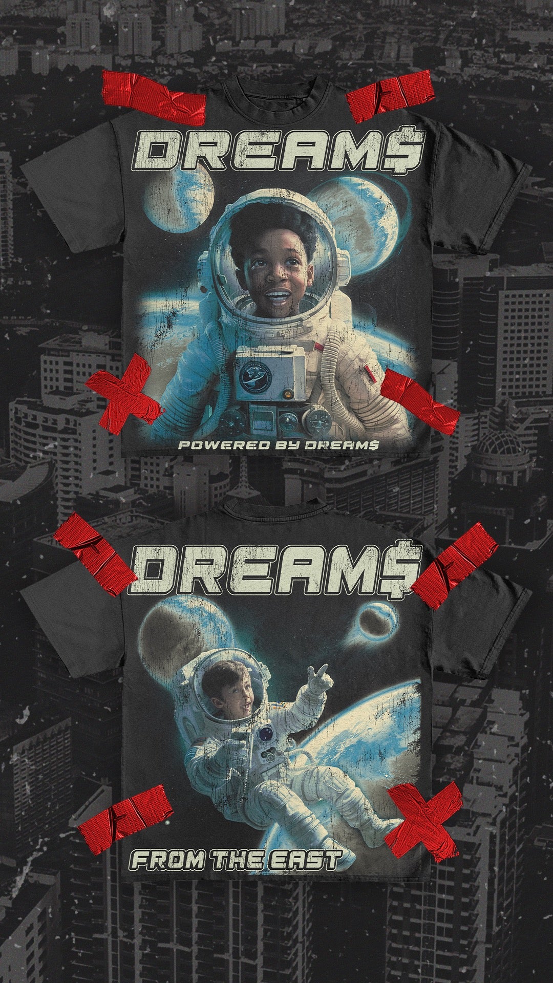 DREAM$ ® Astro-Boyz Tee (Black)