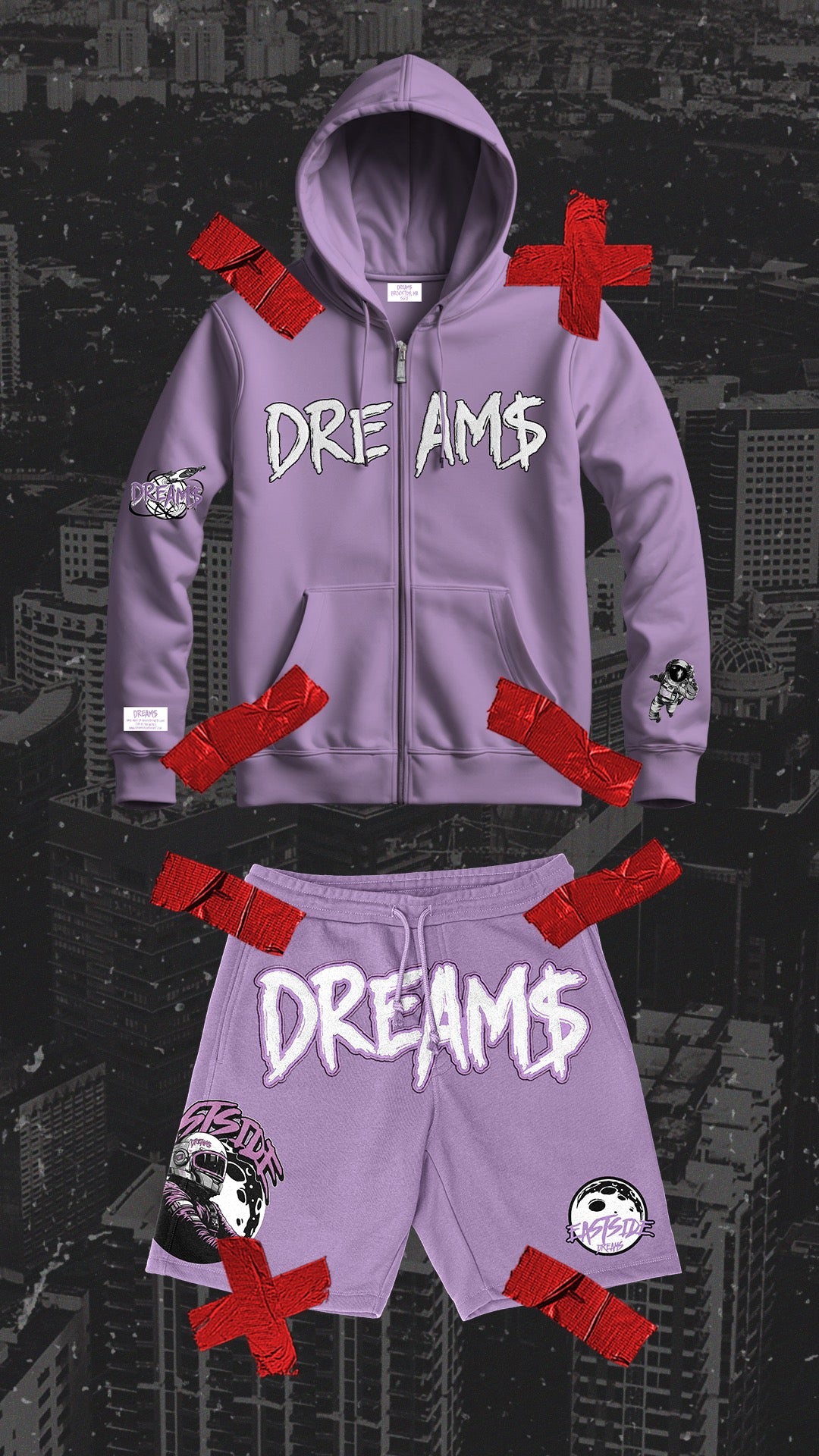 DREAM$ ® Distressed Tech (Lavender)