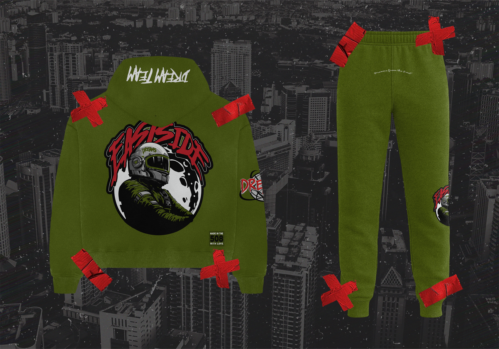 Eastside Dreams ® Chenille Tech (Olive)