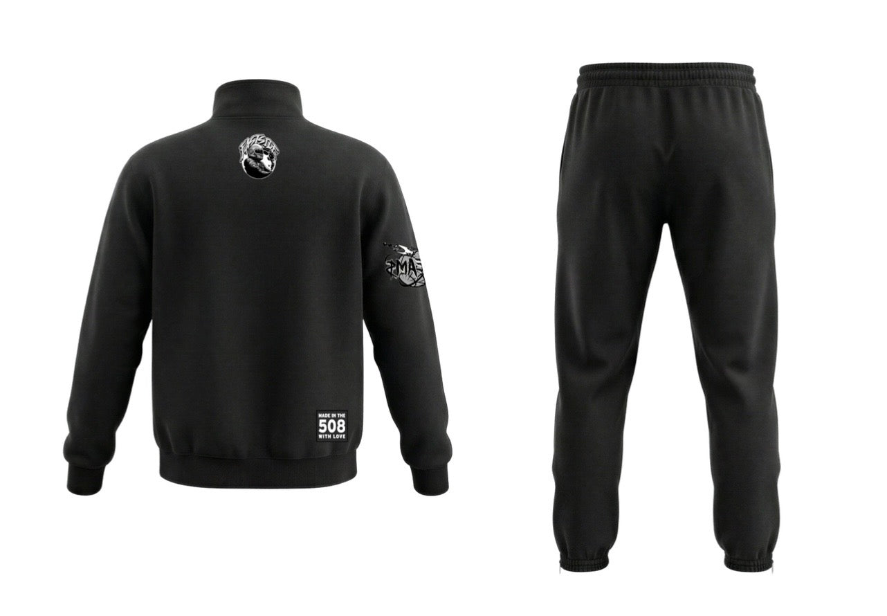DREAM$ 1/4 Zip Tech (Black)