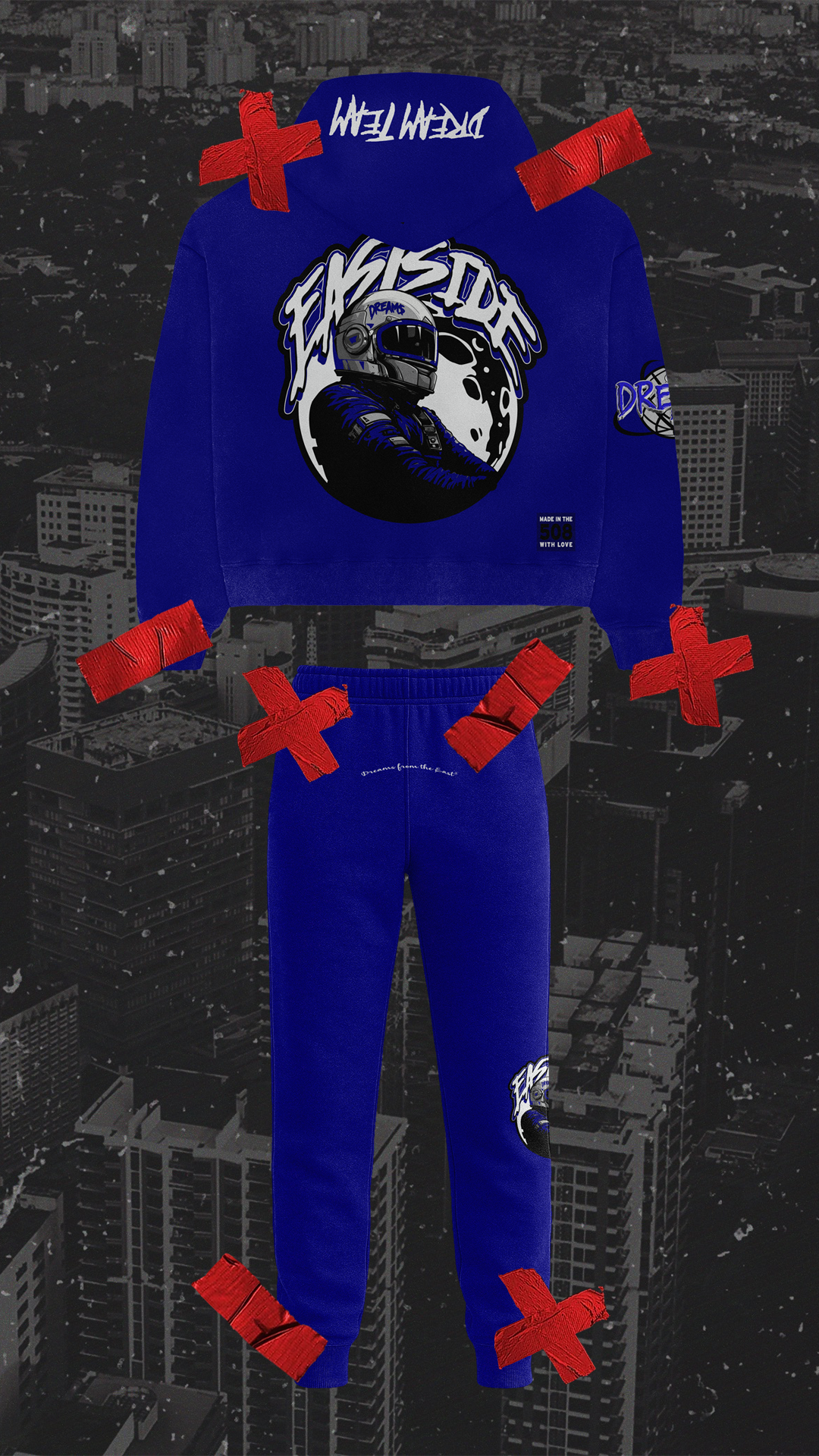 Eastside Dreams ® Chenille Tech (Blue)