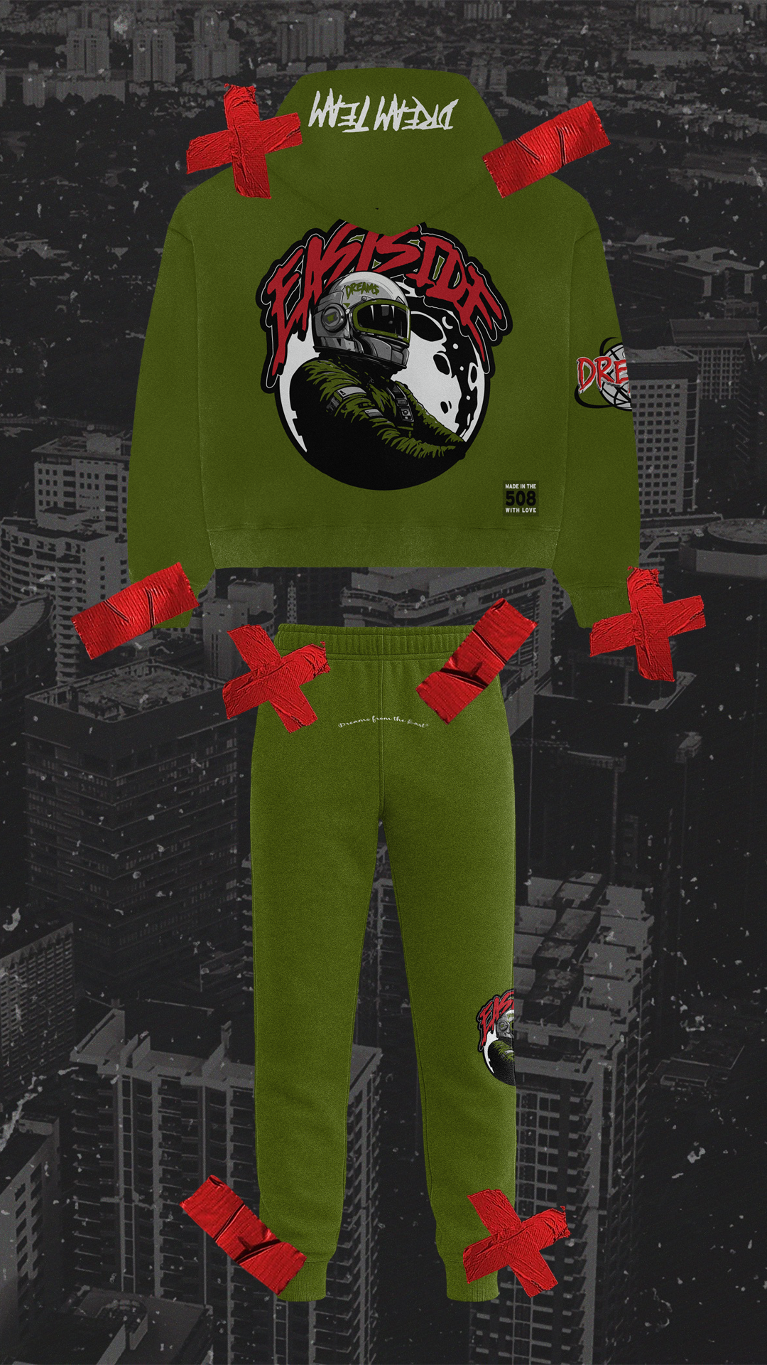Eastside Dreams ® Chenille Tech (Olive)
