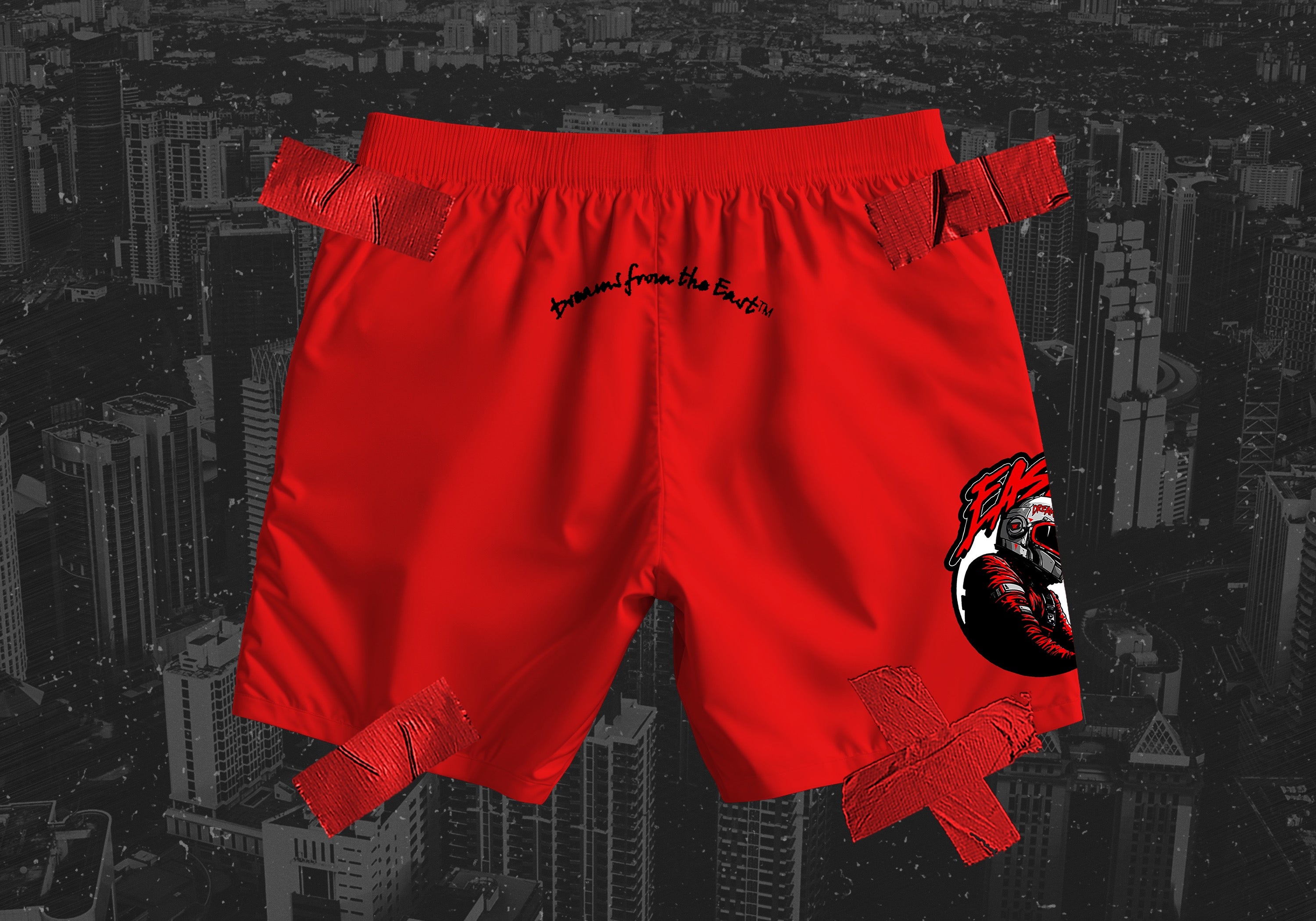 DREAM$ ® Swim Shorts (Red)