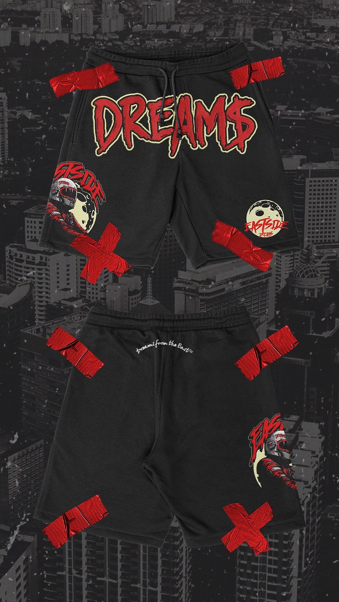 DREAM$ ® Astro Shorts (Red)