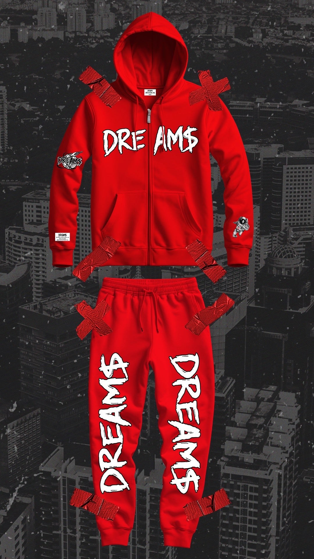 DREAM$ ® Distressed Tech (Red)