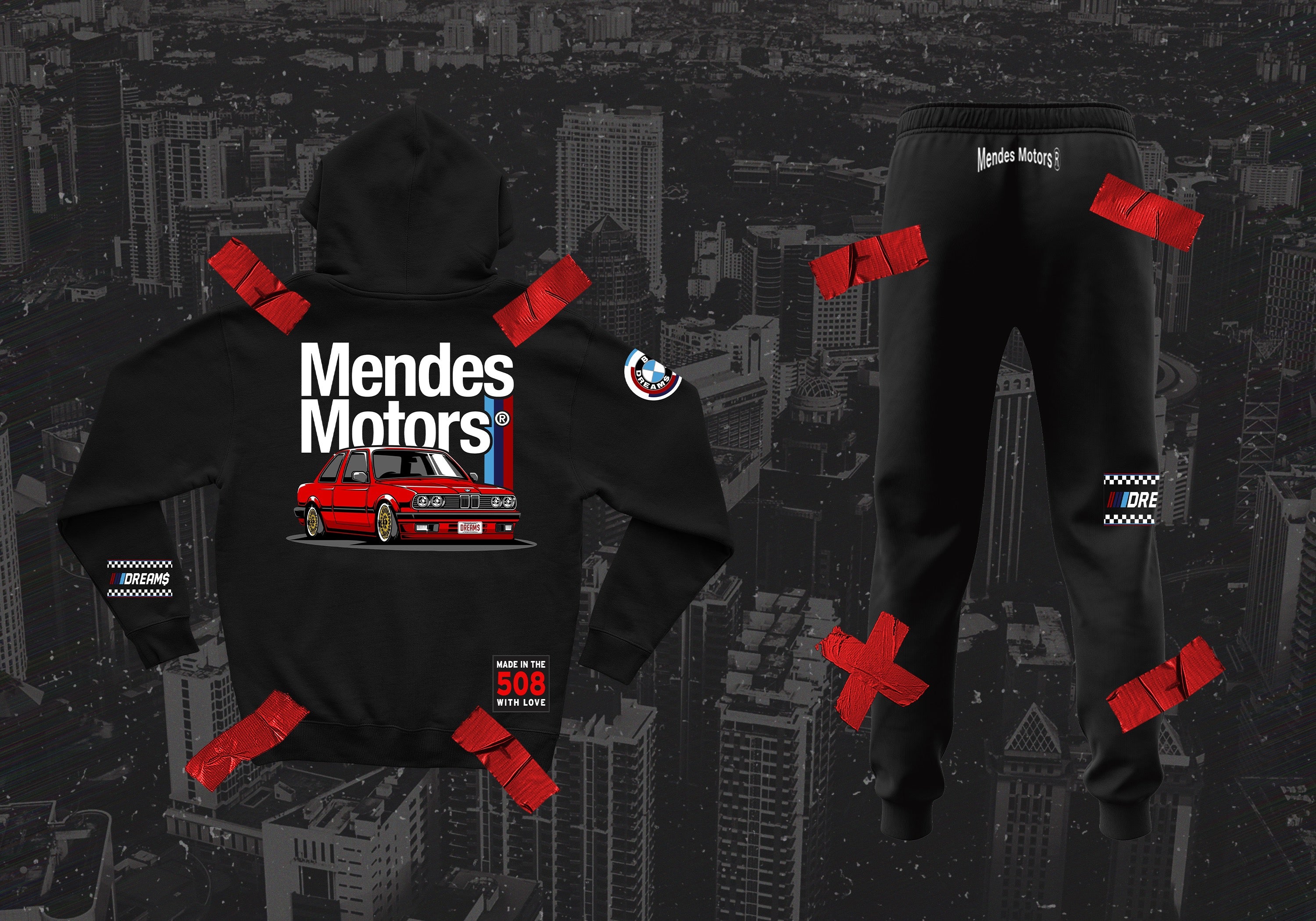 Mendes Motors ® Tech Suit (Black)