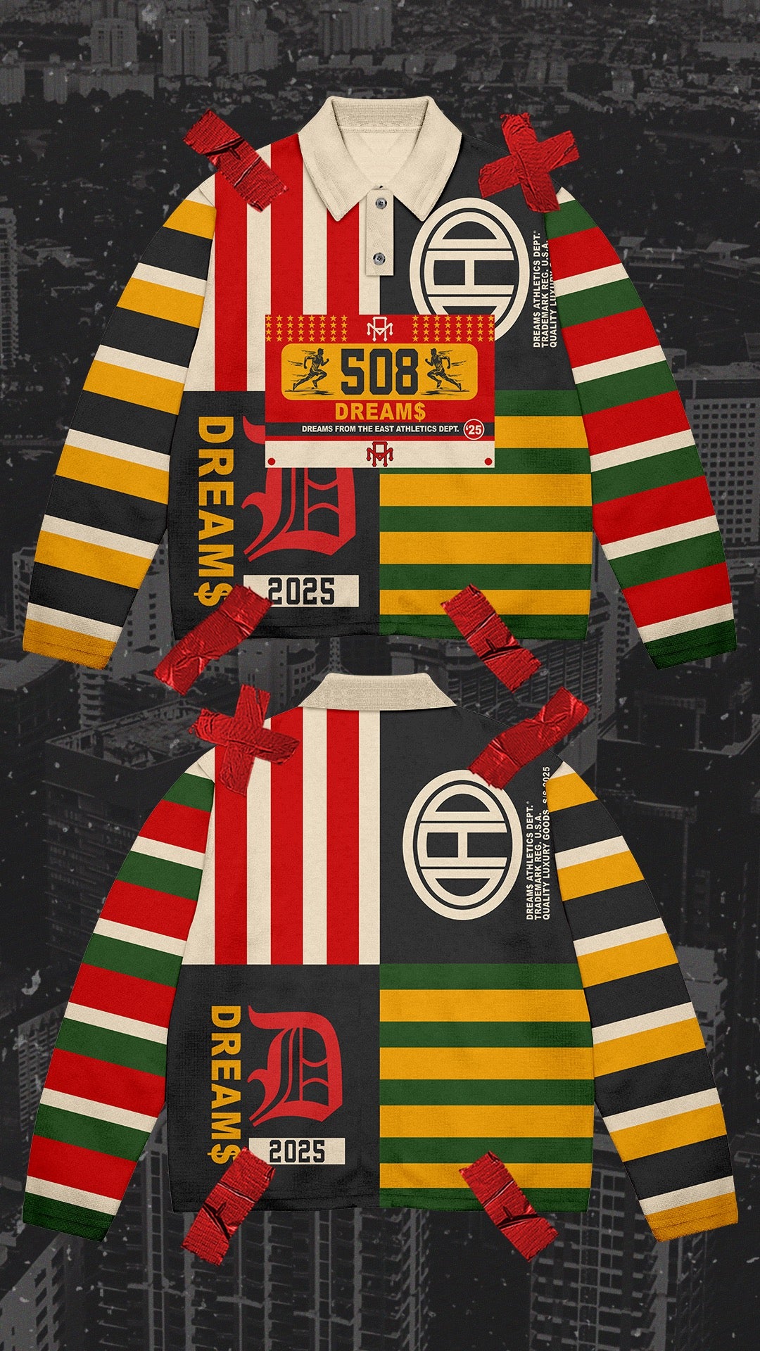 DREAM$ ® Rugby Polo (Multi)