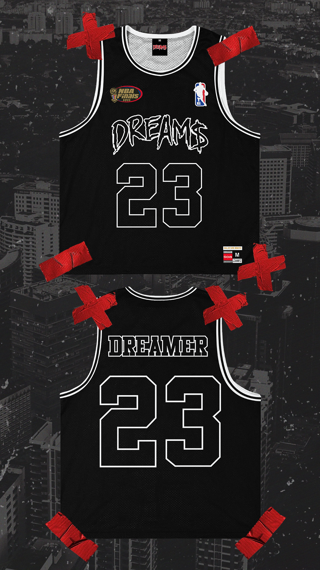 DREAM$ ® Never Broke Again Jersey (Black)