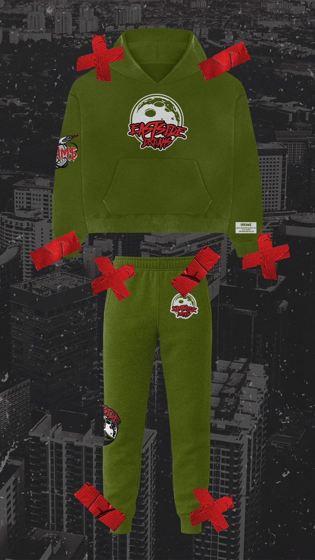 Eastside Dreams ® Chenille Tech (Olive)