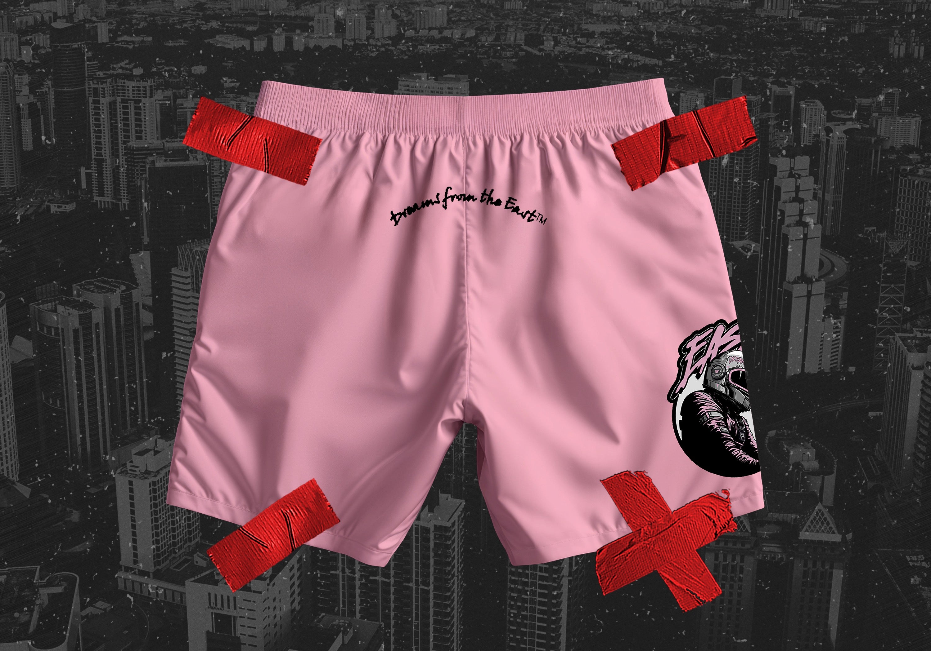 DREAM$ ® Swim Shorts (Pink)