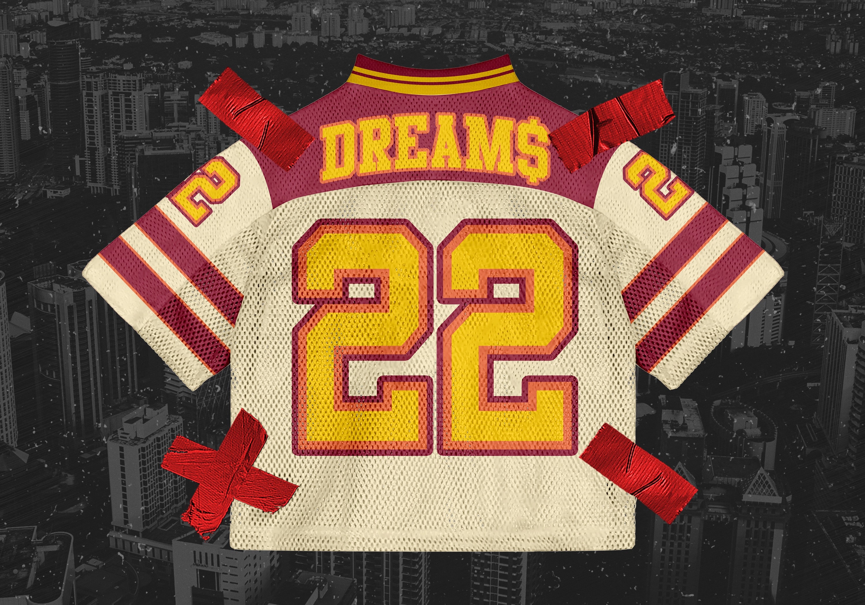 DREAM$ ® Mesh Jersey (Red)