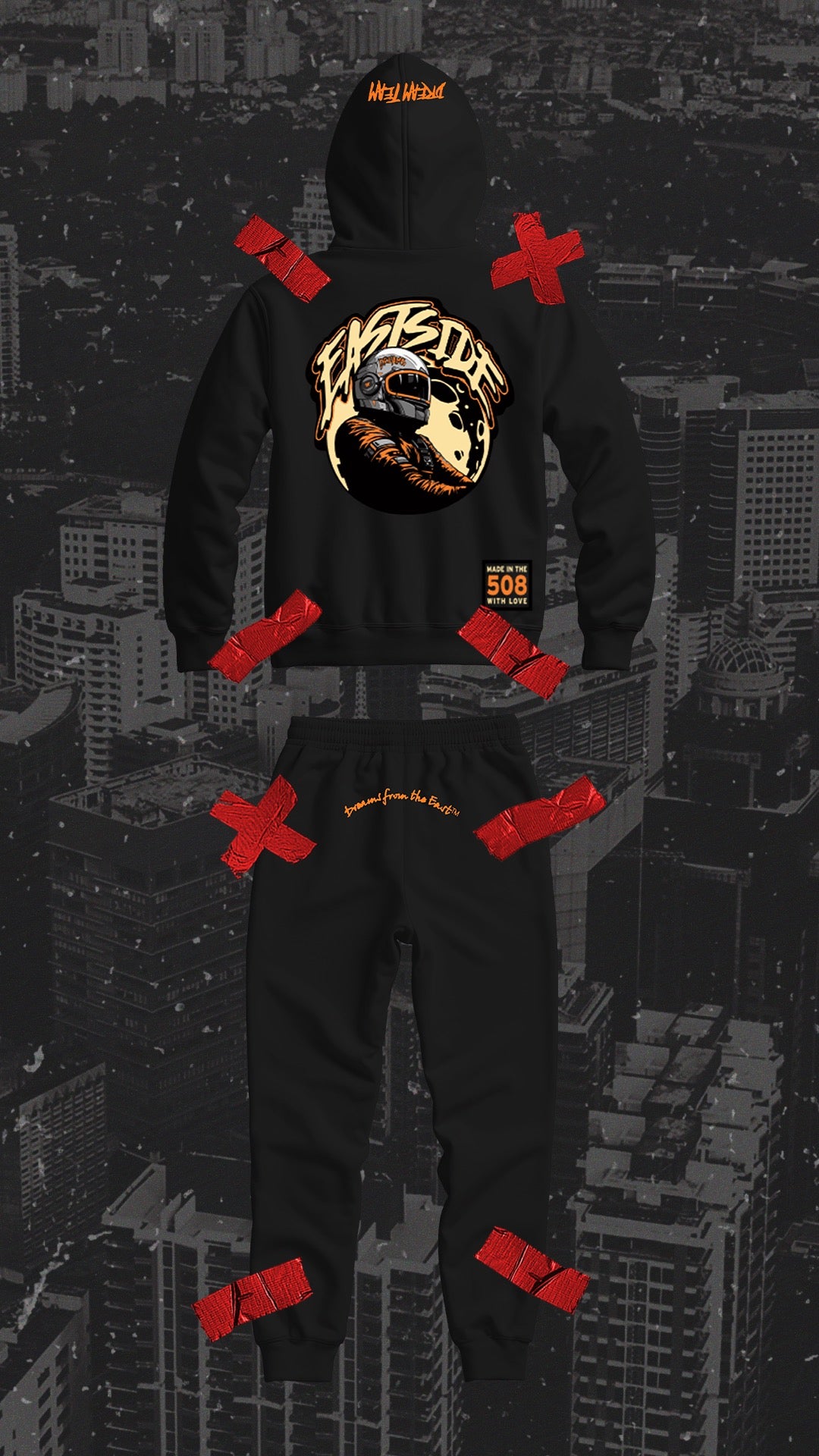 DREAM$ ® Distressed Tech (Orange)