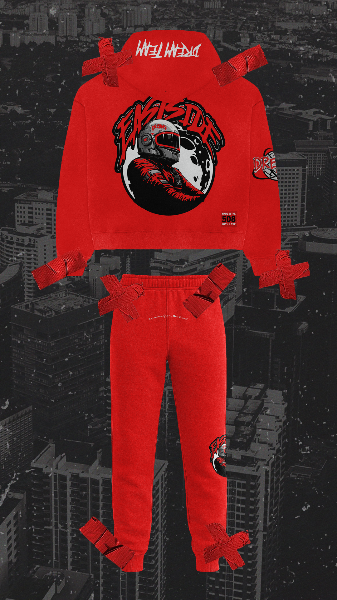 Eastside Dreams ® Chenille Tech (Red)