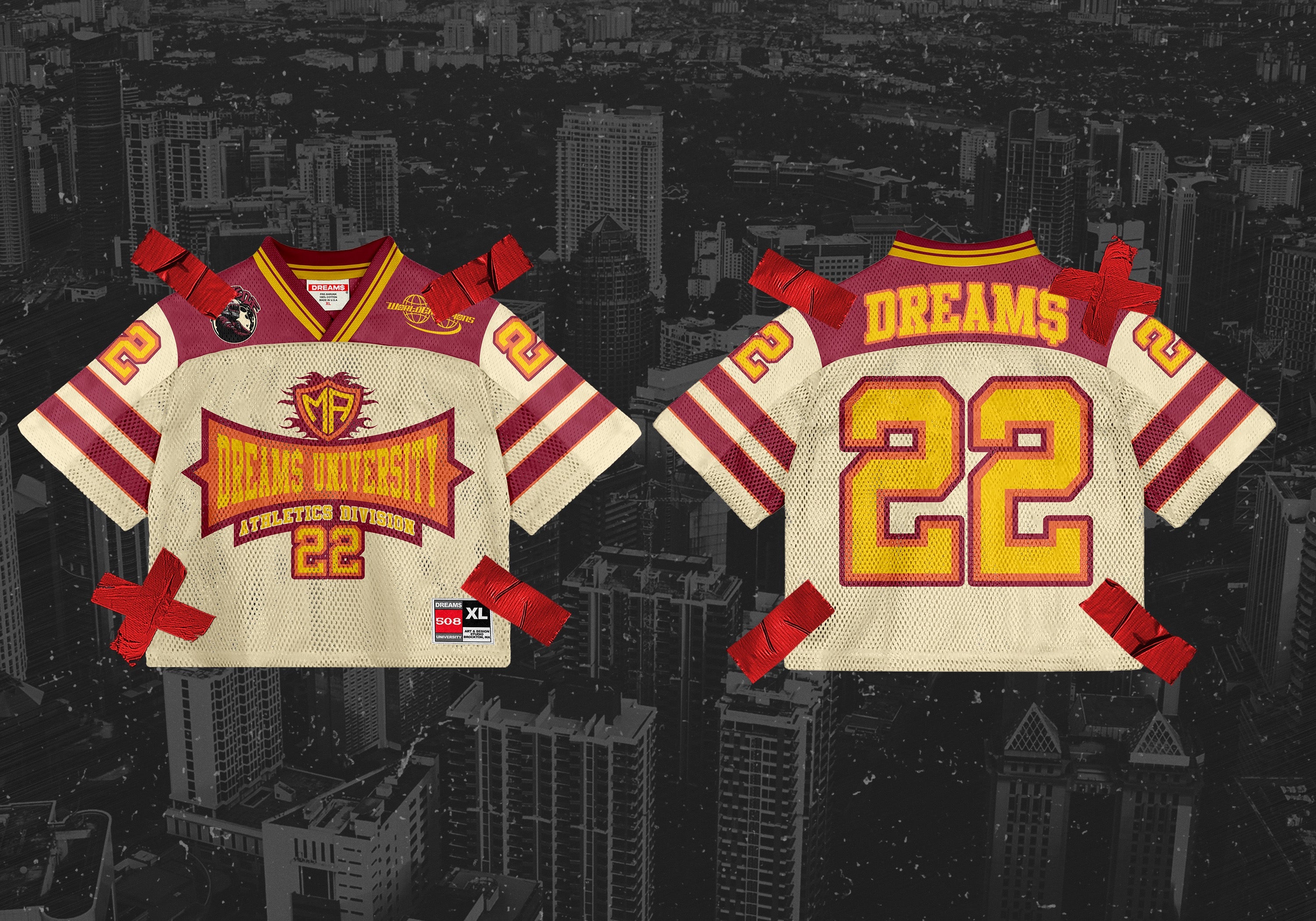 DREAM$ ® Mesh Jersey (Red)