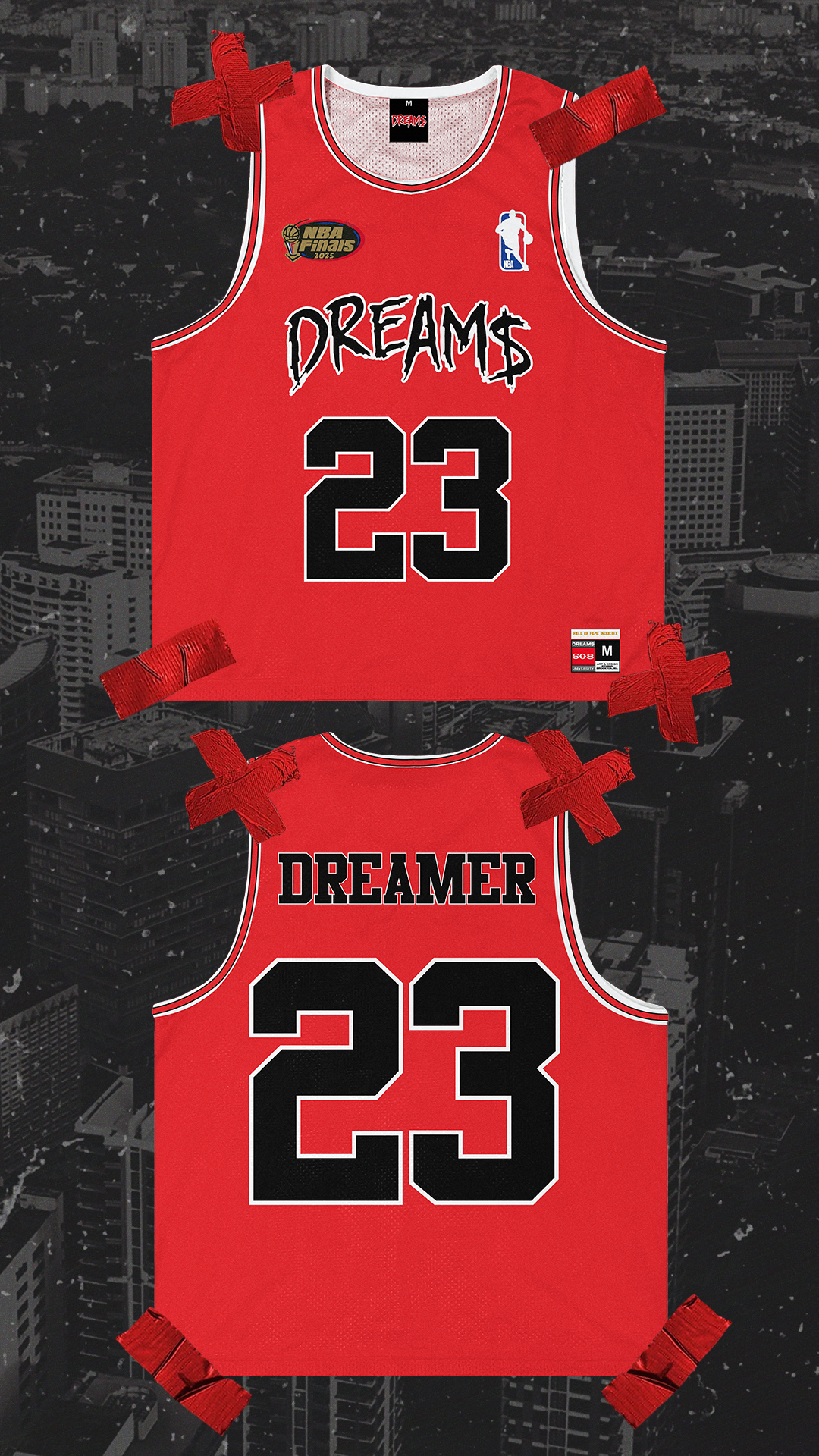 DREAM$ ® Never Broke Again Jersey (Red)