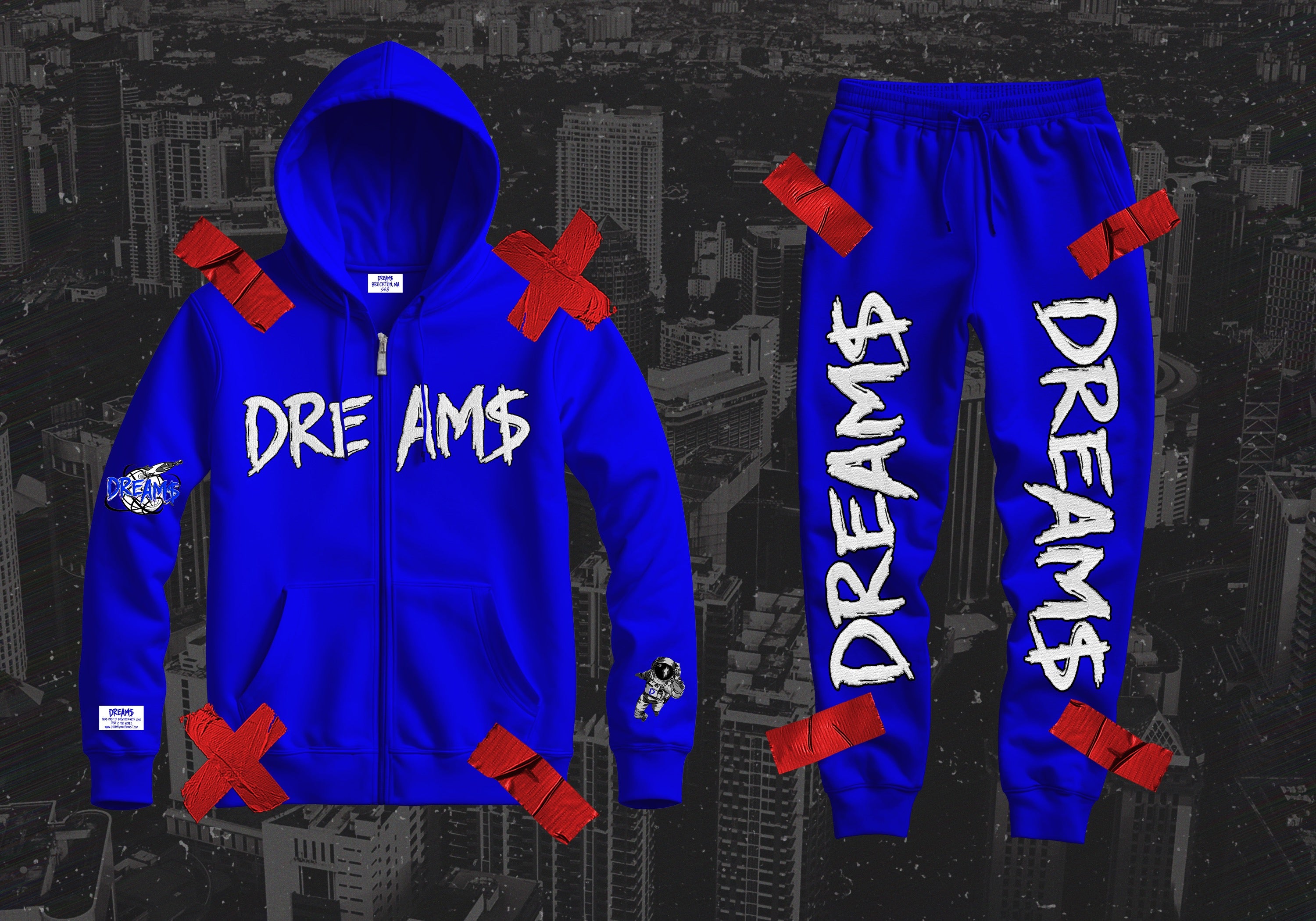 DREAM$ ® Distressed Tech (Blue)