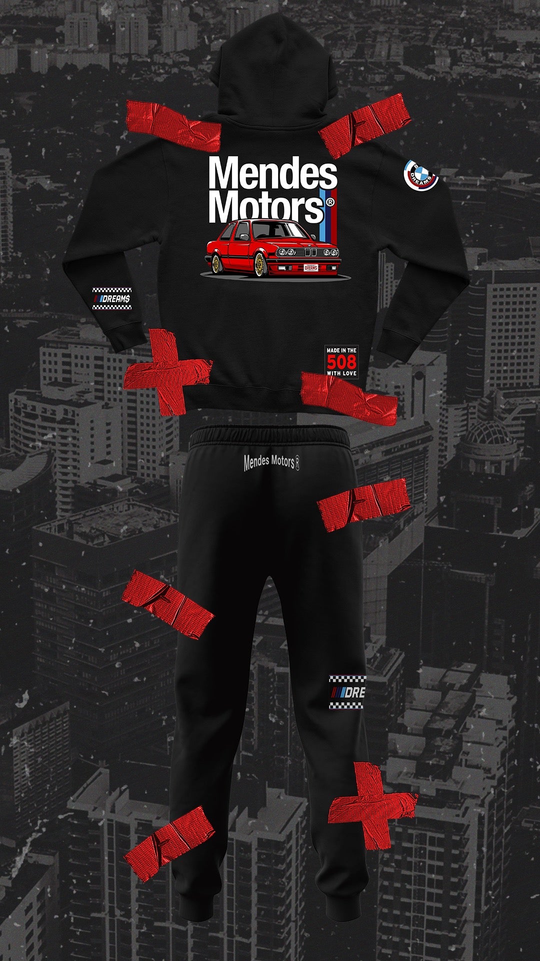 Mendes Motors ® Tech Suit (Black)