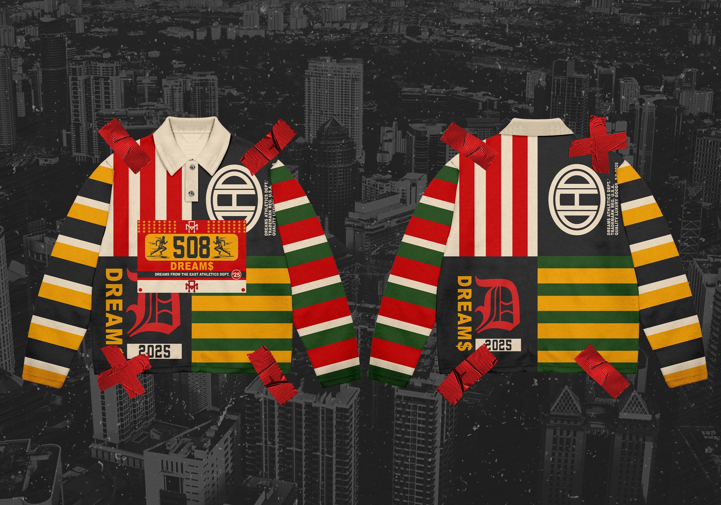 DREAM$ ® Rugby Polo (Multi)