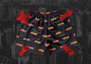 DREAM$ ® Mesh Shorts (Orange)