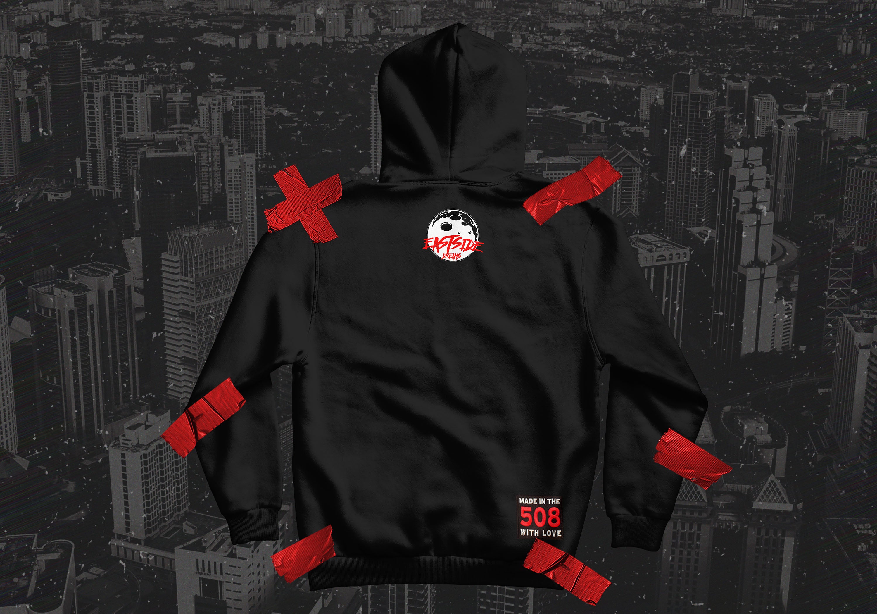 Brockton ® Block Hoodie (Black)