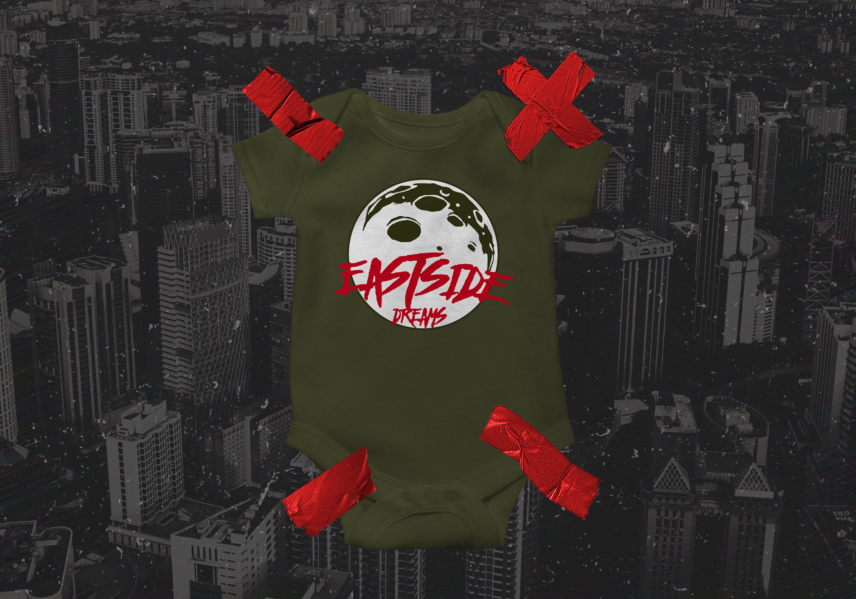 Eastside Kids ® Onesie (Olive)