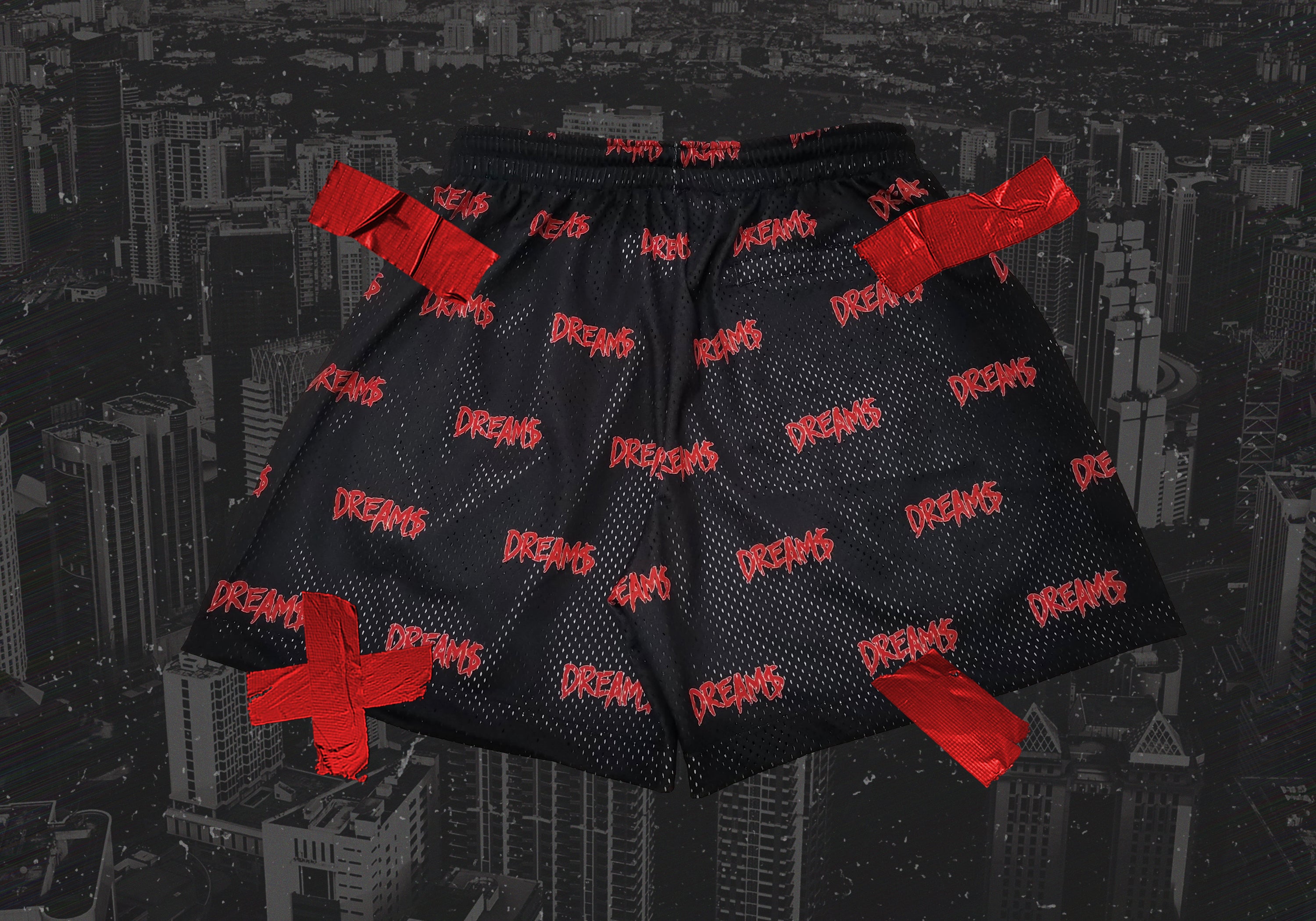 DREAM$ ® Mesh Shorts (Red)