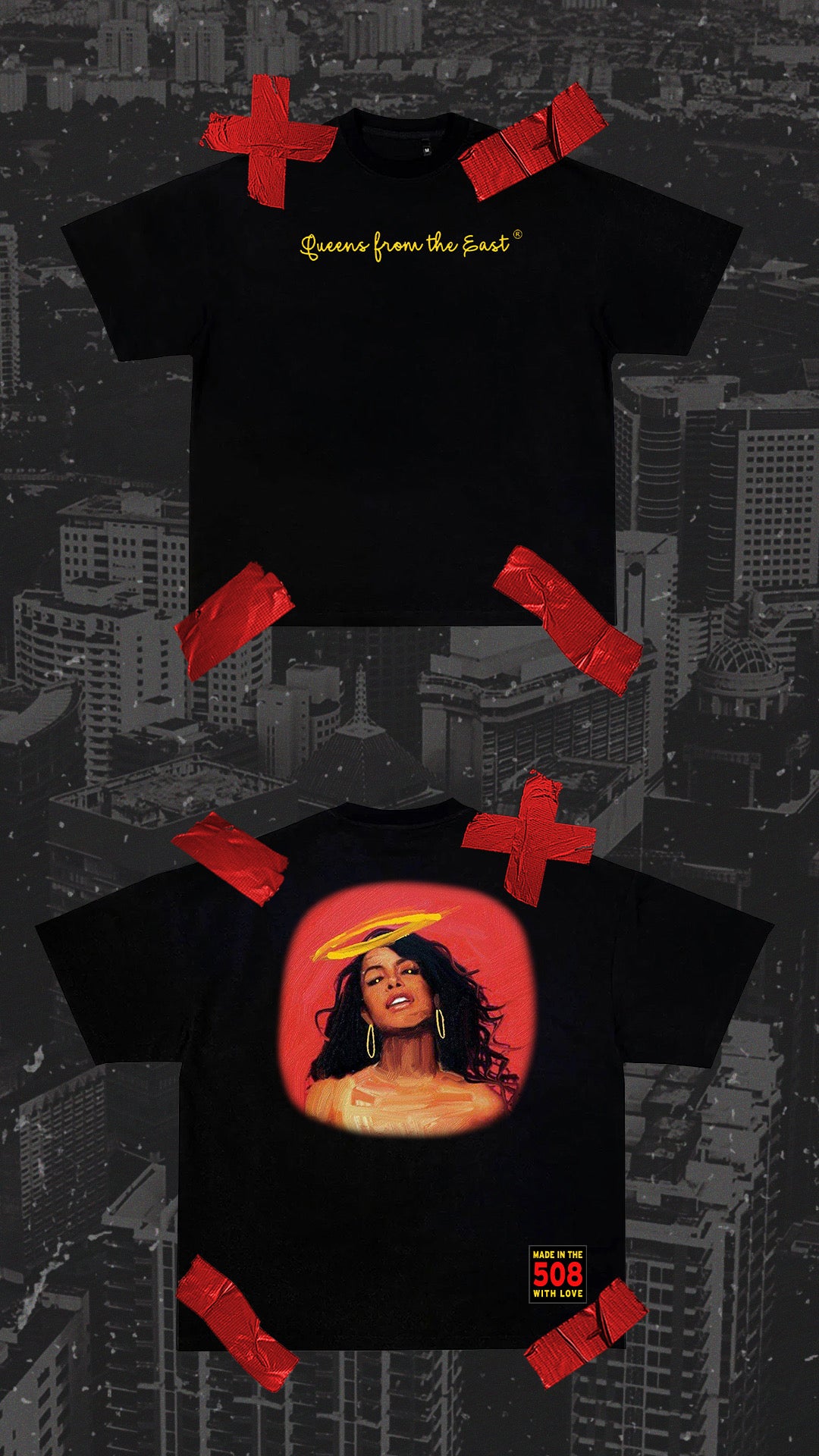 Queens from the East ® Tee (Aaliyah)