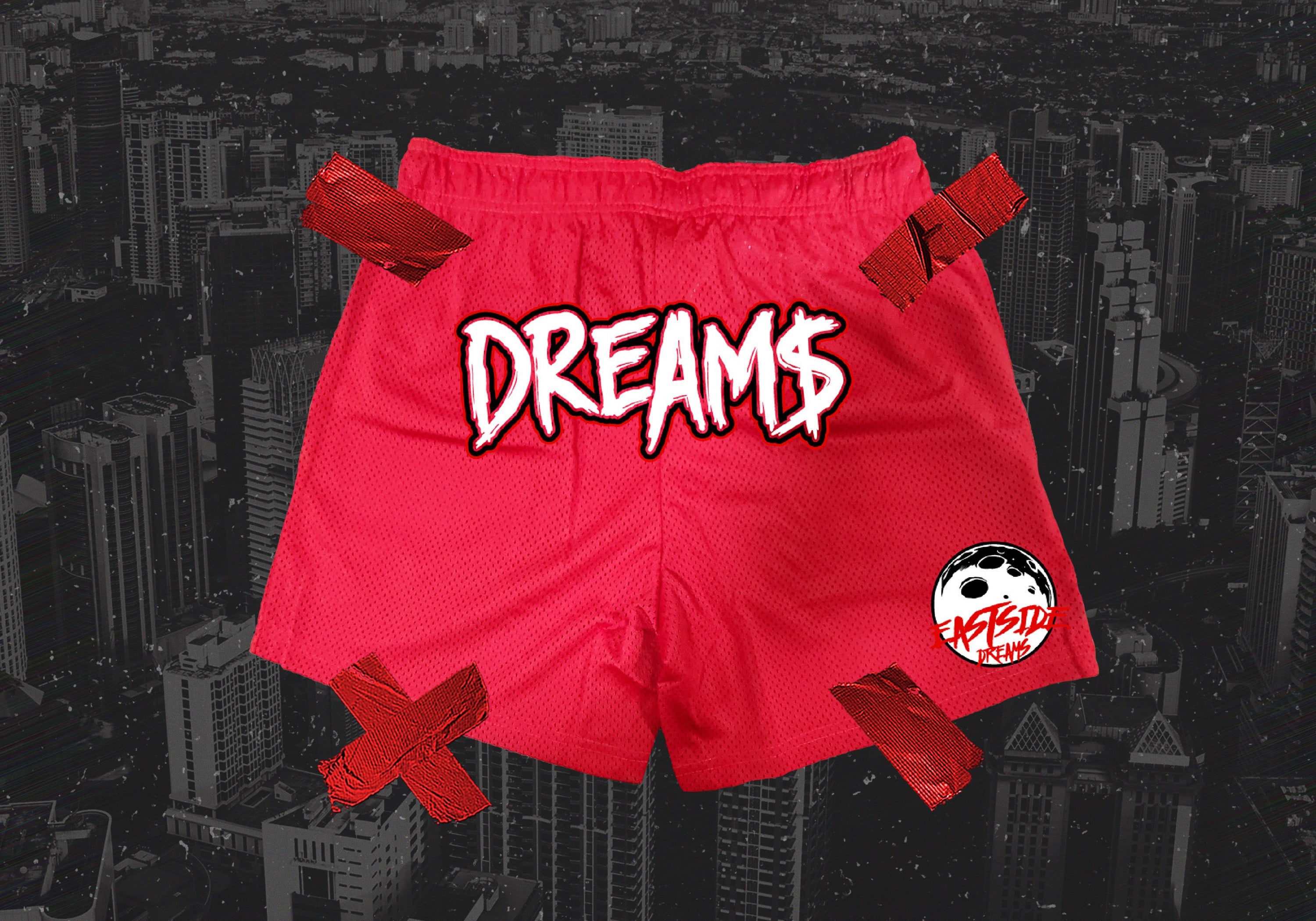 DREAM$ ® Team Shorts (Red)