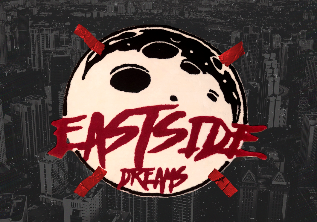 Eastside Dreams ® Moon Rug (White)