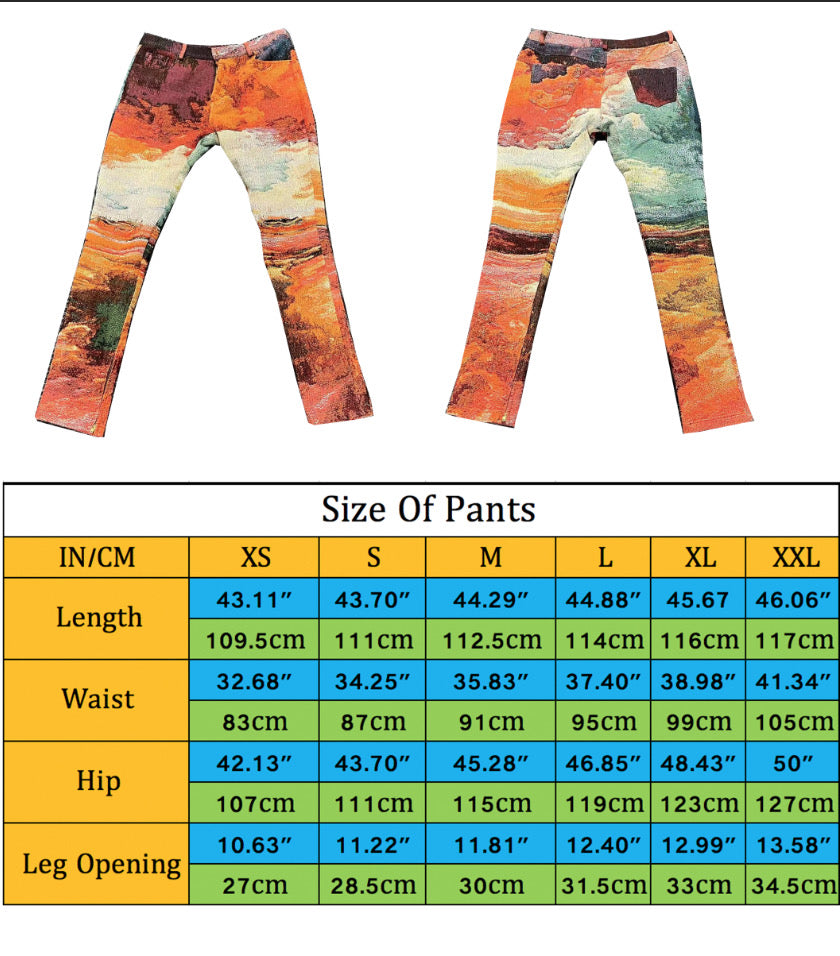 DREAM$ ® Knit Tapestry Pants (Lava)