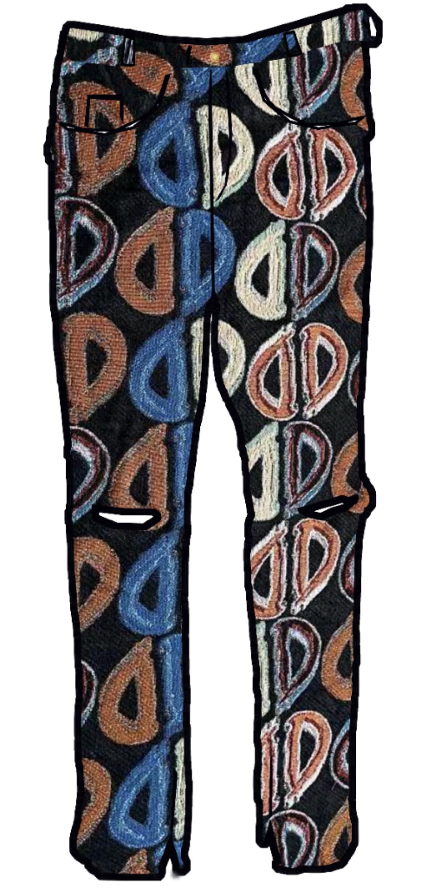 DREAM$ ® Knit Tapestry Pants (Dreamer)