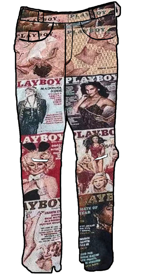 DREAM$ ® Knit Tapestry Pants (Playboy)