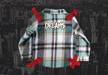 DREAM$ ® Kids Flannel Top (Mint)