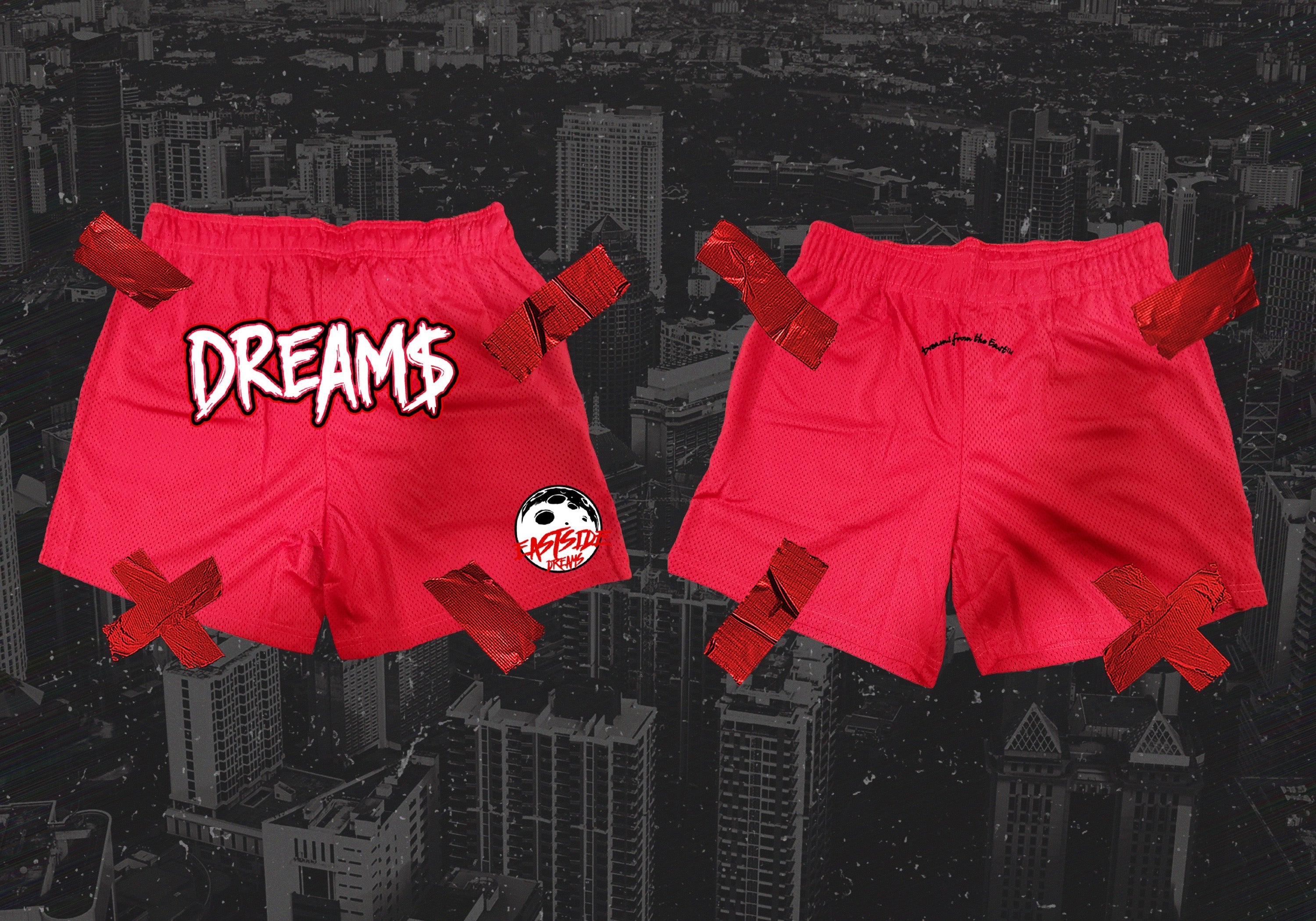 DREAM$ ® Team Shorts (Red)