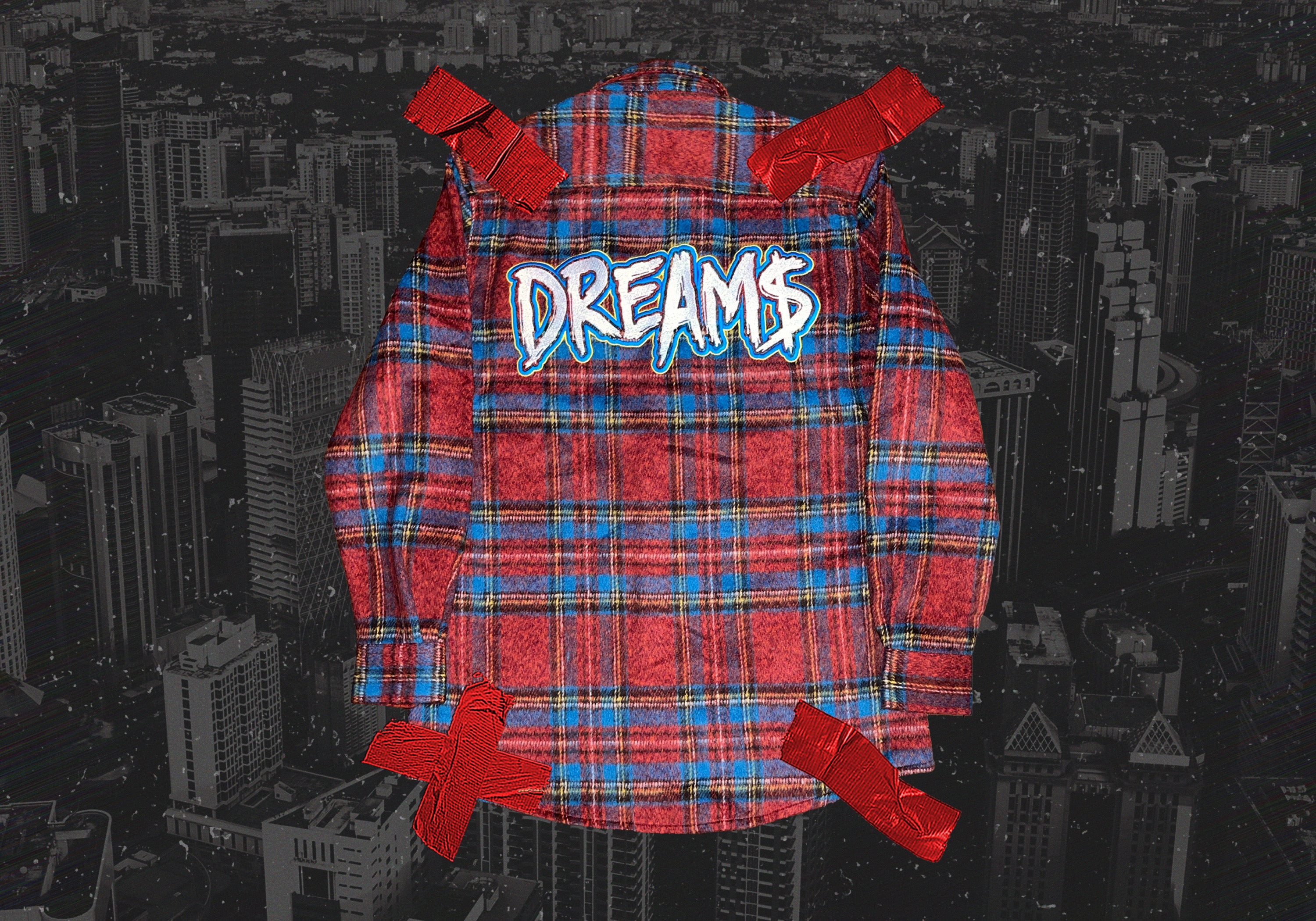 DREAM$ ® Flannel Top (Red)