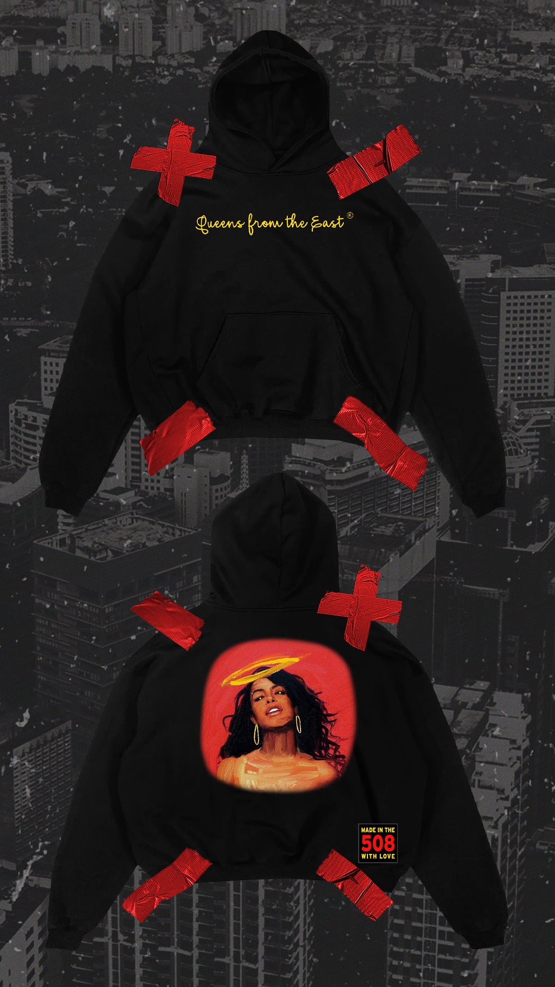 Queens from the East ® Hoodie (Aaliyah)